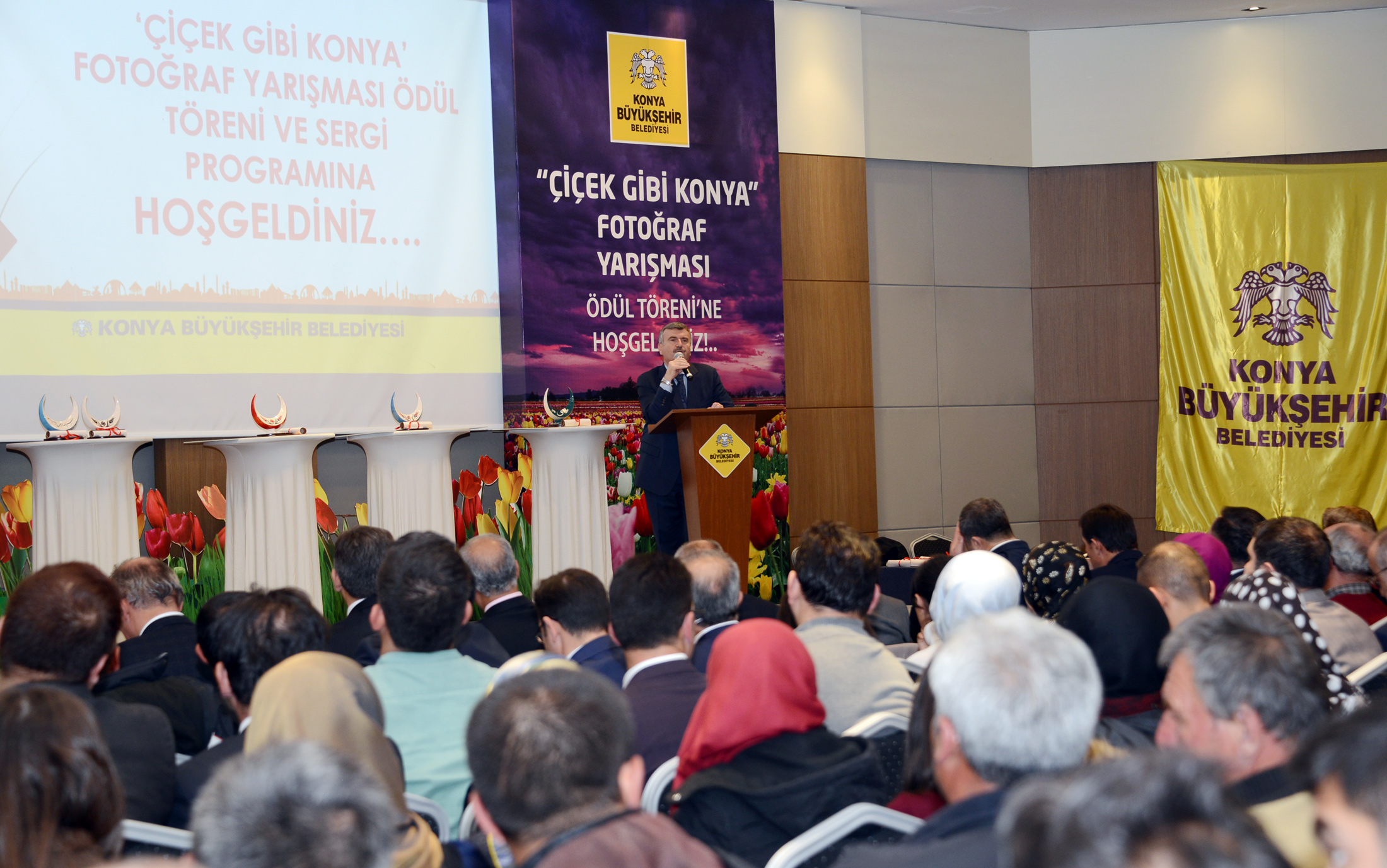 Konya'yı Çiçek Gibi Gören Gözler Ödüllendirildi