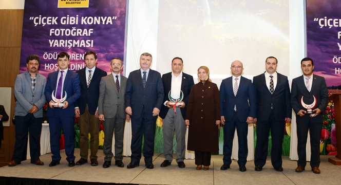 Konya'yı Çiçek Gibi Gören Gözler Ödüllendirildi