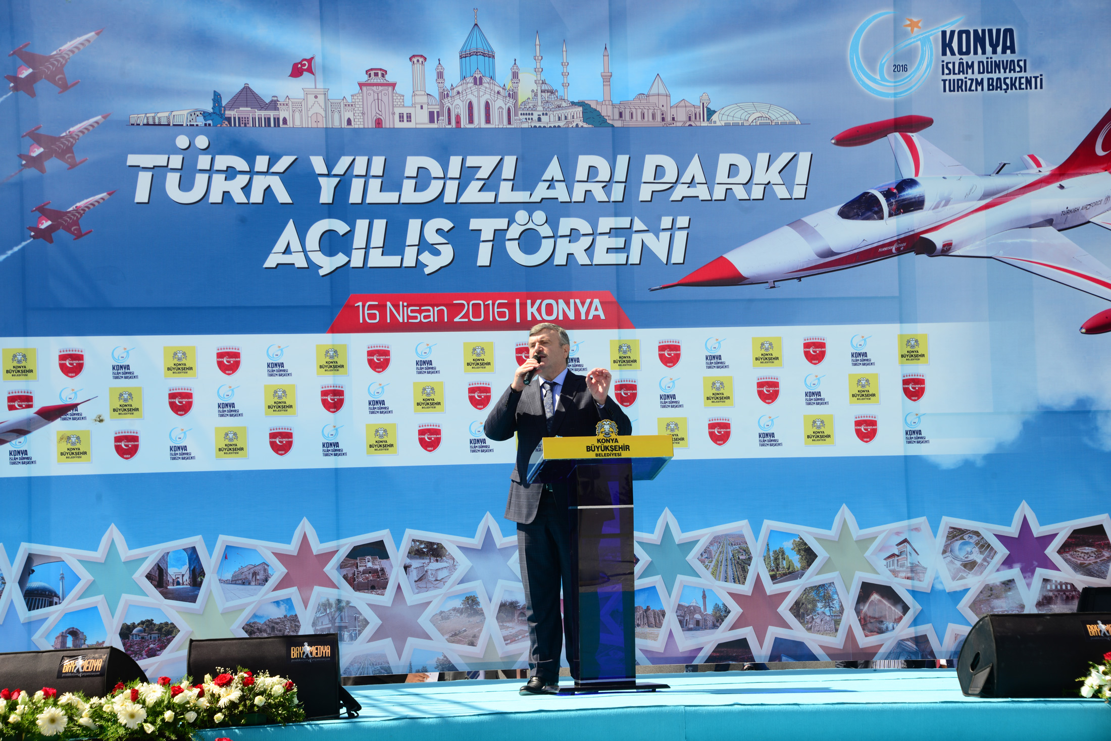 Türk Yıldızları Parkı Muhteşem Bir Törenle Açıldı