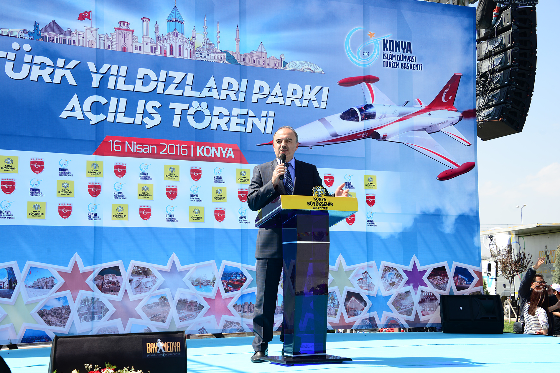Türk Yıldızları Parkı Muhteşem Bir Törenle Açıldı