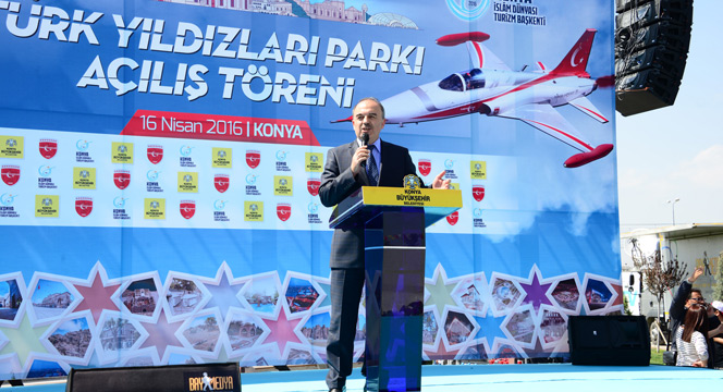 Türk Yıldızları Parkı Muhteşem Bir Törenle Açıldı