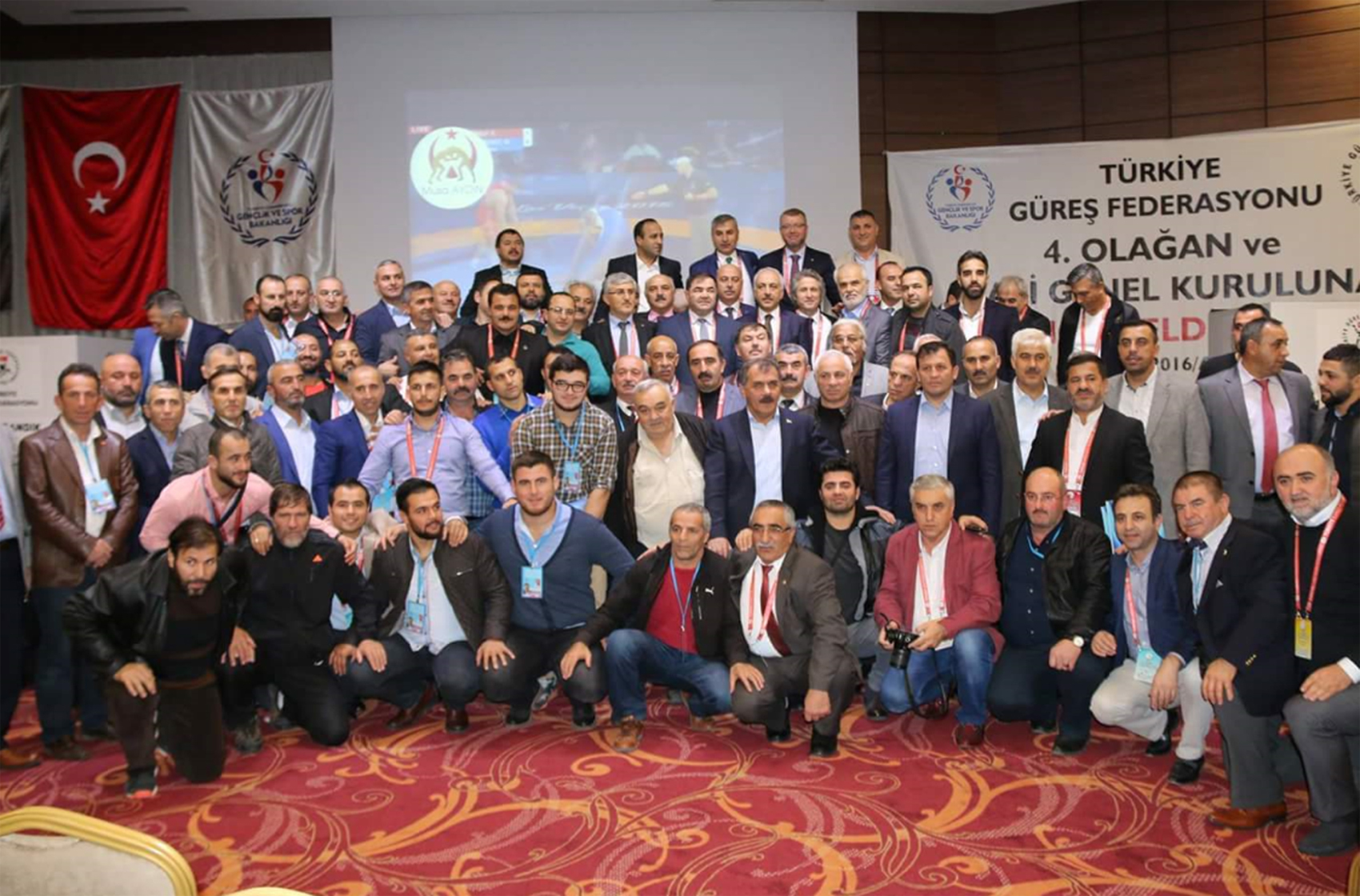 Hasan Eroğlu Güreş Federasyonu Yönetimine Yeniden Seçildi