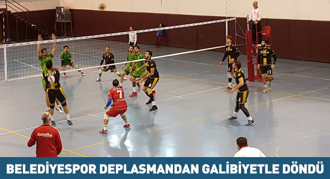 Belediyespor Deplasmandan Galibiyetle Döndü
