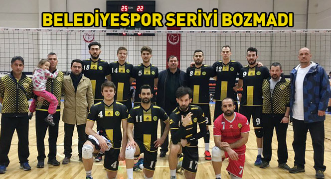 Belediyespor Seriyi Bozmadı