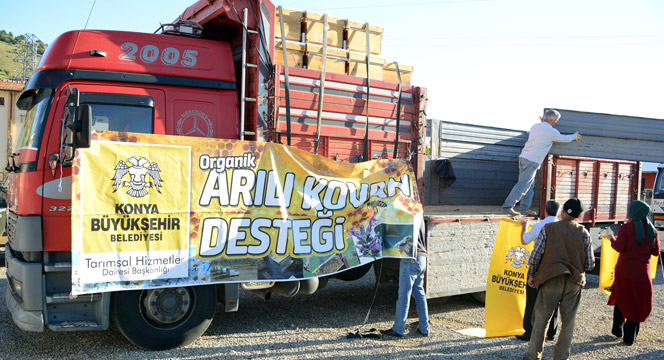 Büyükşehir'den Üreticiye Arı Desteği