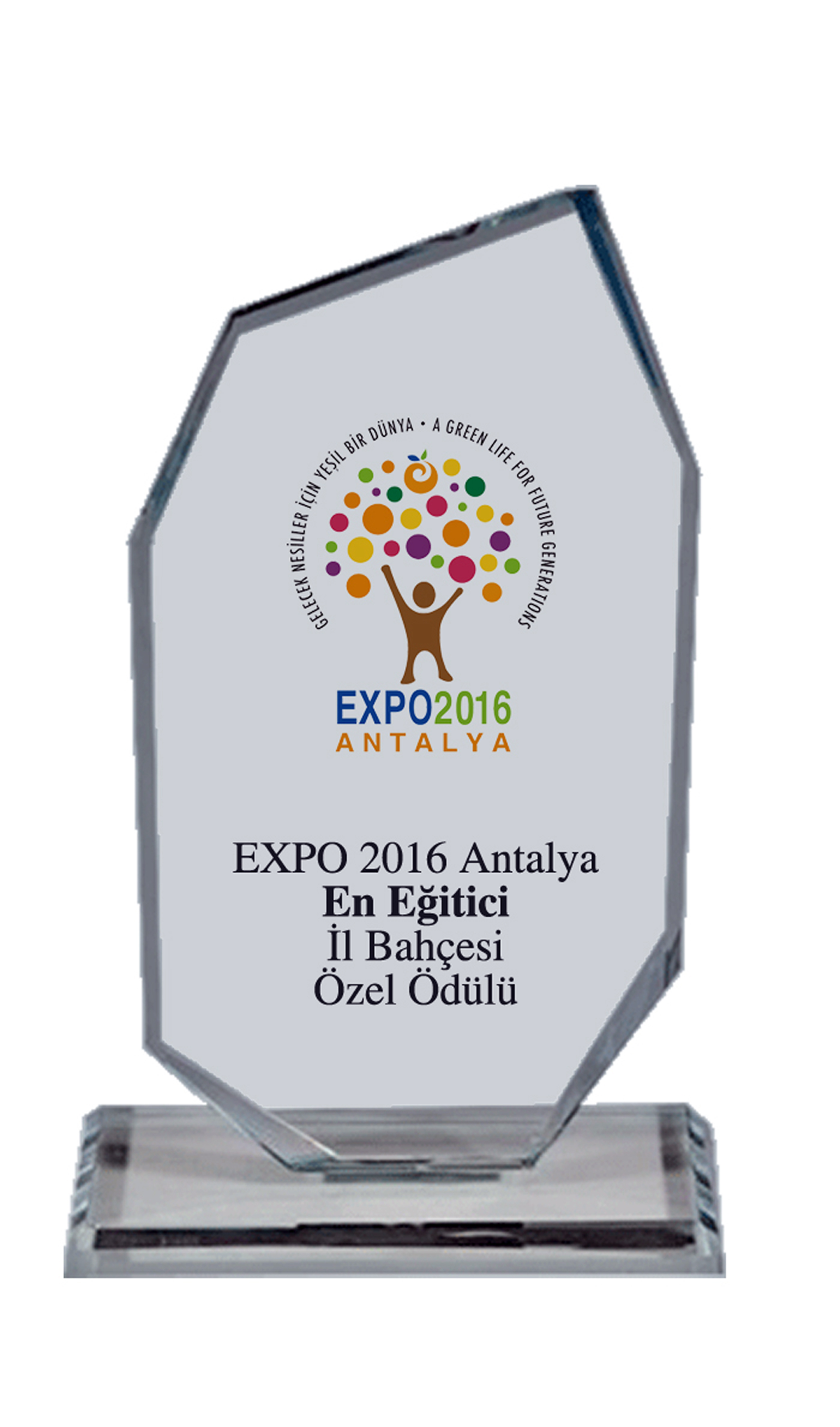 Konya Büyükşehir'e EXPO 2016 En Eğitici Bahçe Ödülü