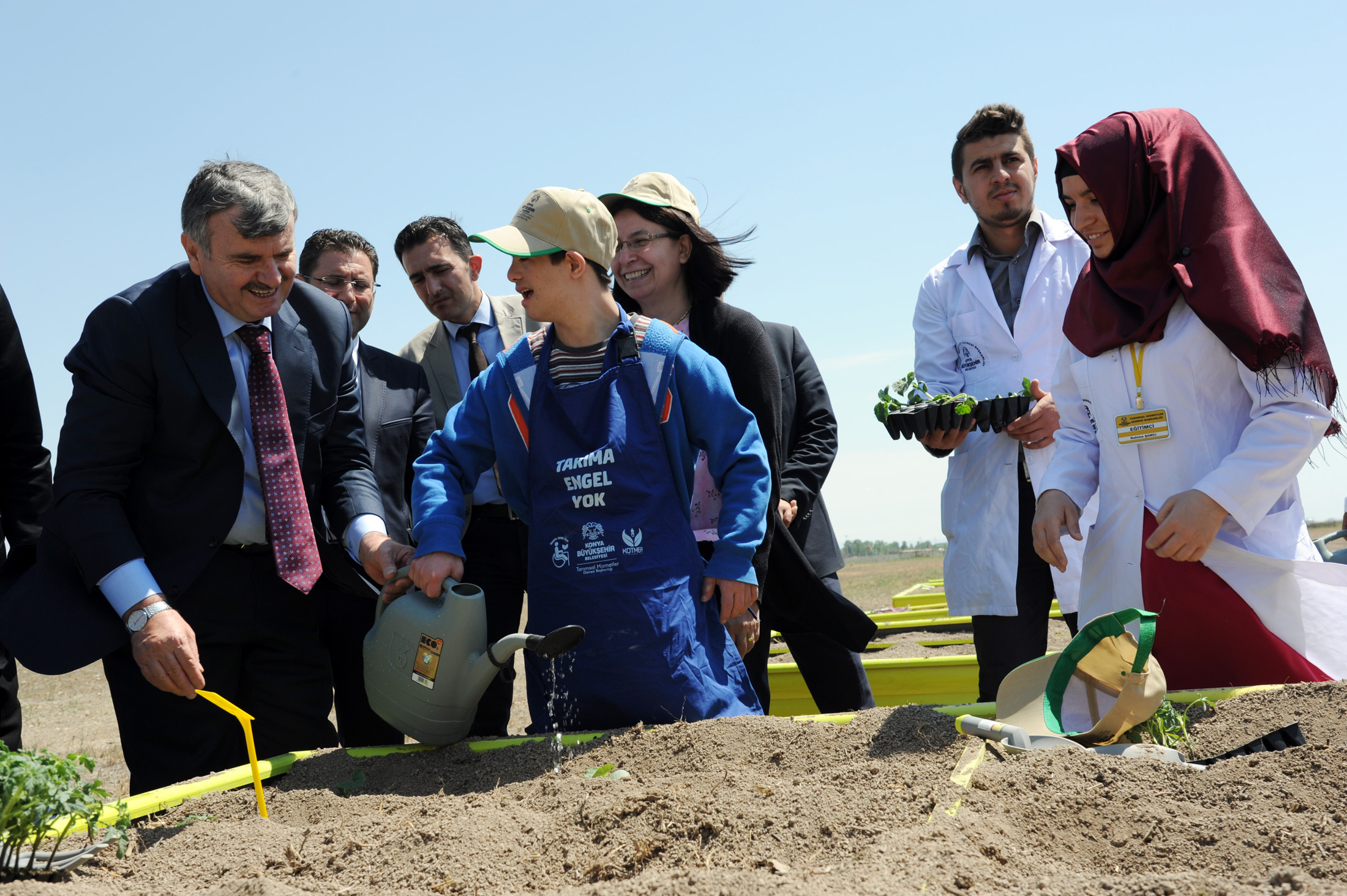 Büyükşehir\'den Örnek Tarım Projeleri