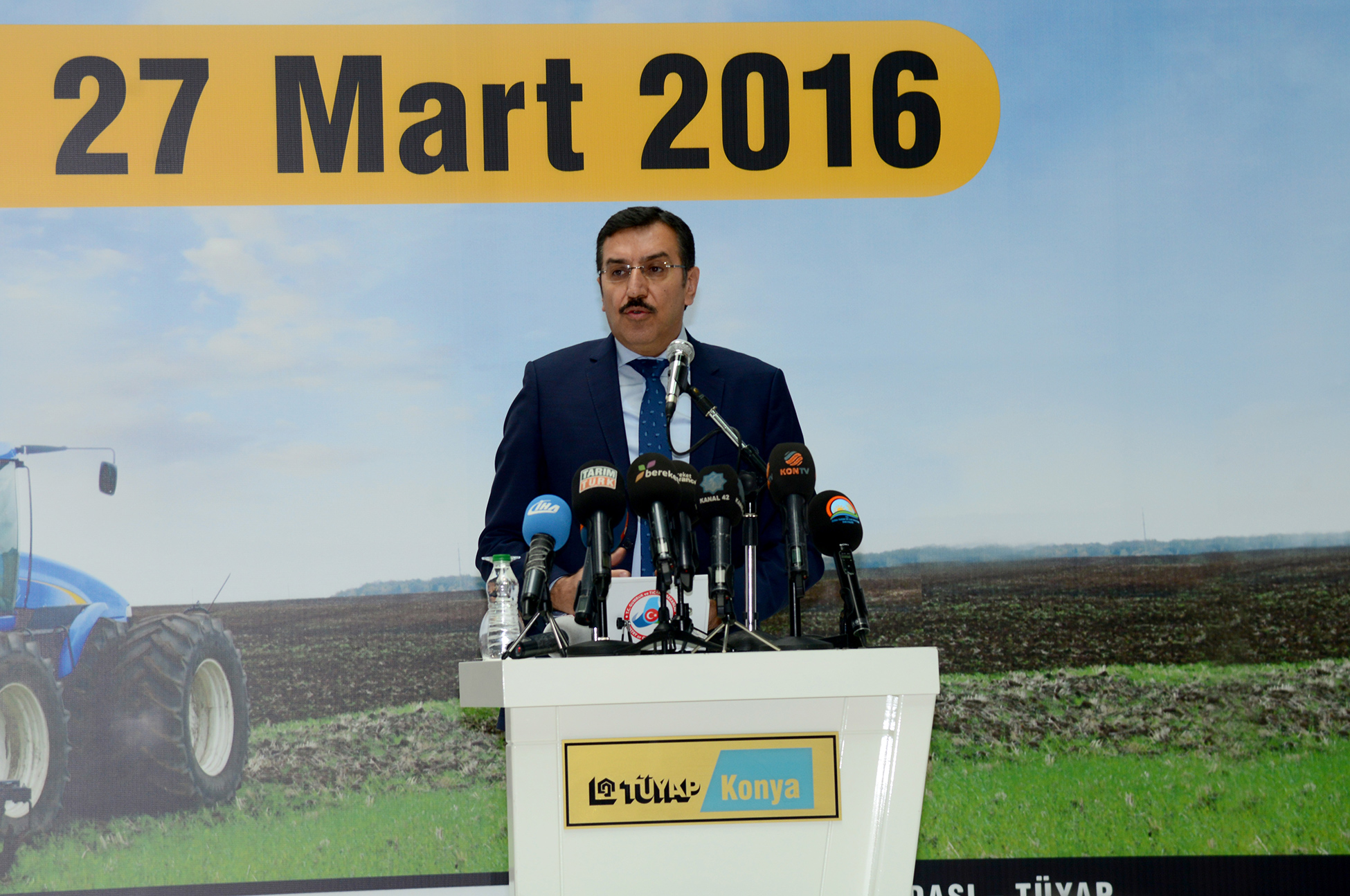 Uluslararası Konya Tarım Fuarı Açıldı