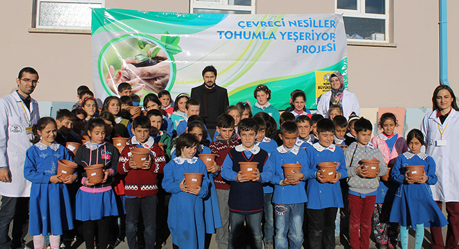 Çevreci Nesiller Tohumla Yeşeriyor
