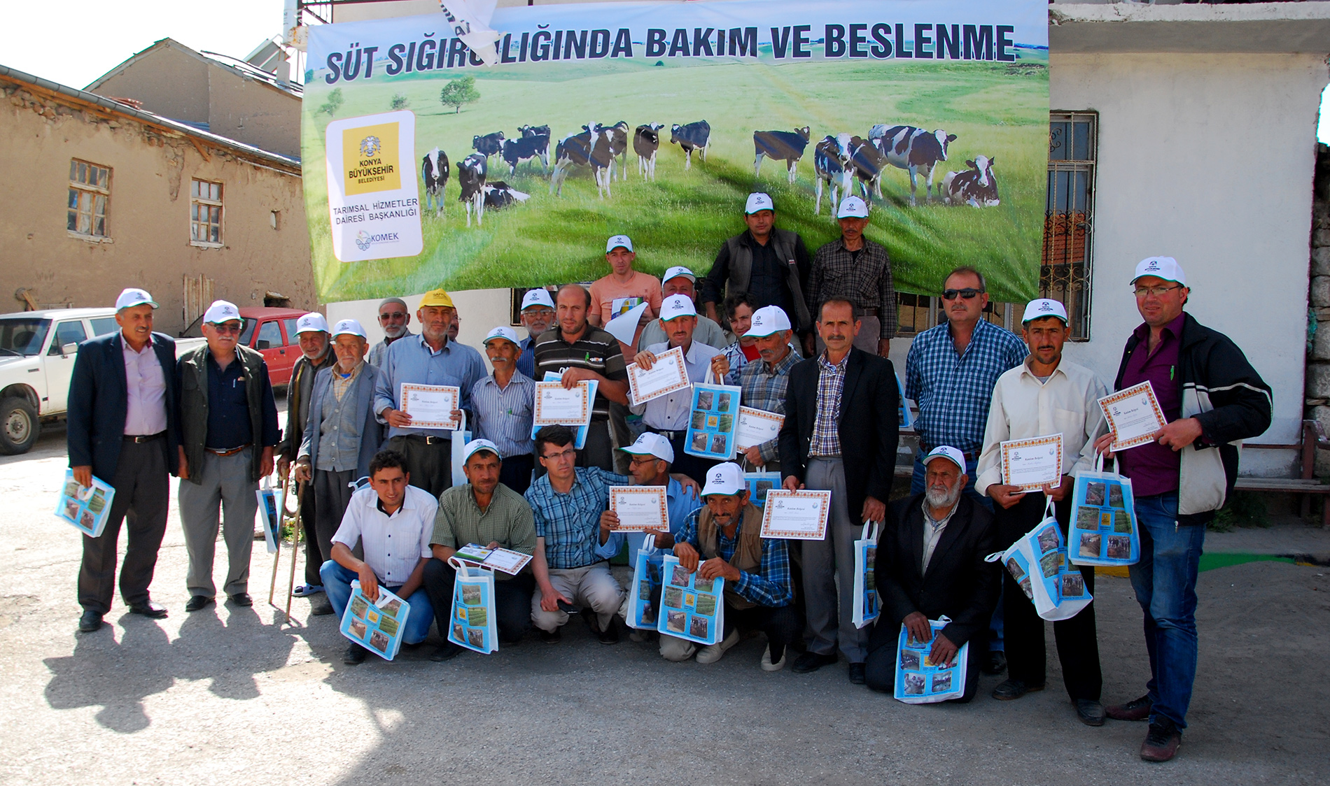 Büyükşehir'den Tarıma ve Tarımsal Eğitime Destek