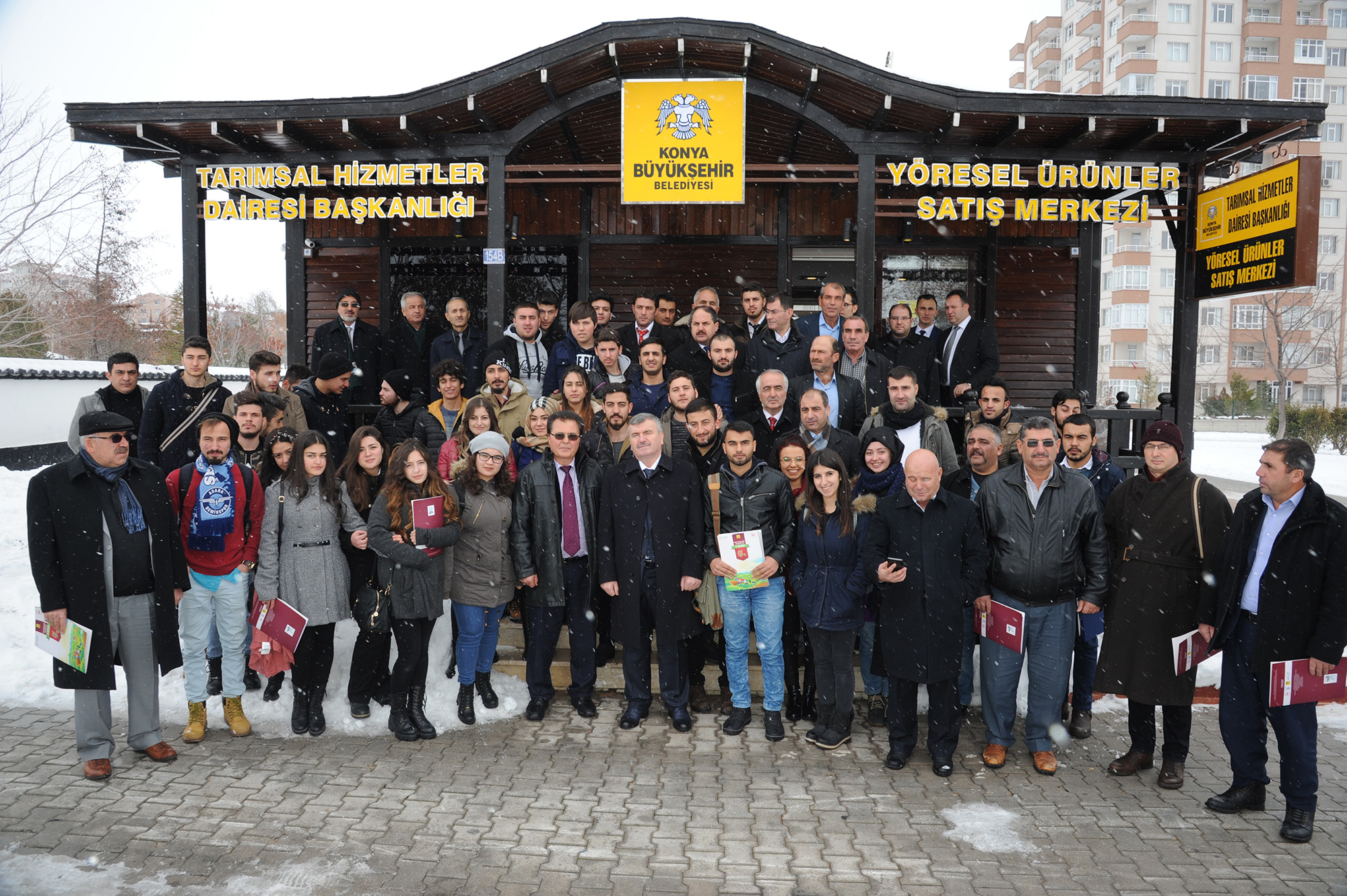 Yöresel Ürünler Satış Merkezi Açıldı