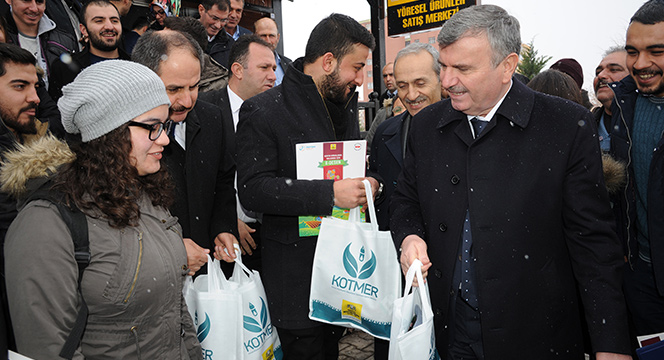 Yöresel Ürünler Satış Merkezi Açıldı