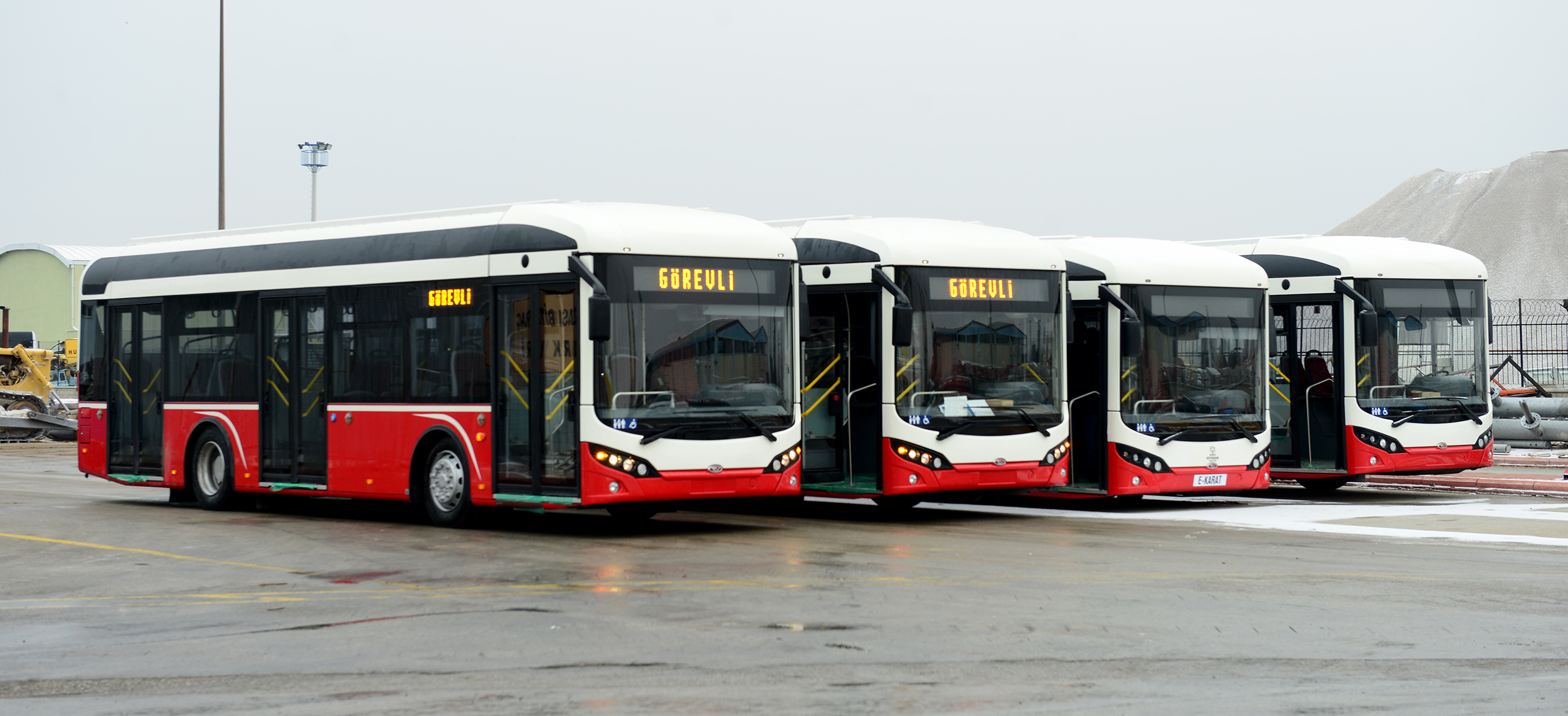 Türkiye'nin İlk Elektrikli Otobüsleri Konya'da