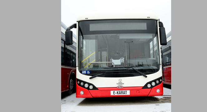 Türkiye'nin İlk Elektrikli Otobüsleri Konya'da