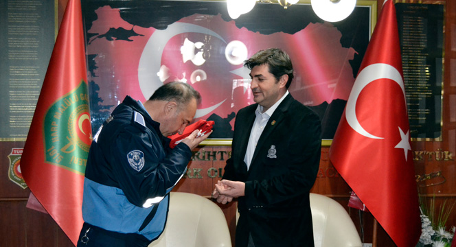 Büyükşehir Zabıta'dan Anlamlı Ziyaret
