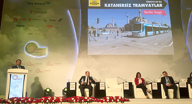 Uluslararası Akıllı Şehirler Konferası'nda Konya Anlatıldı