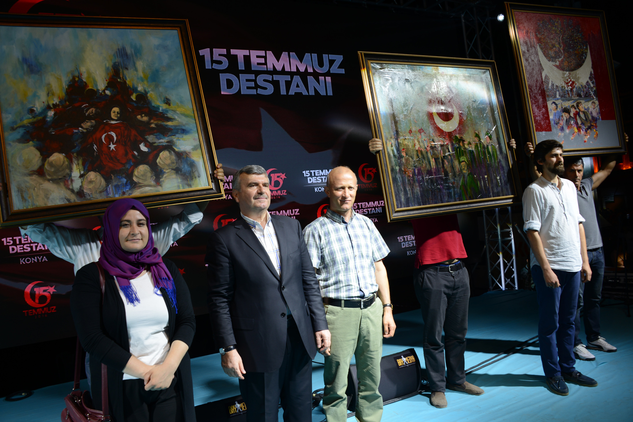 15 Temmuz'un Birinci Yılında Konya'da Yüzbinler Demokrasi Nöbetinde Buluştu
