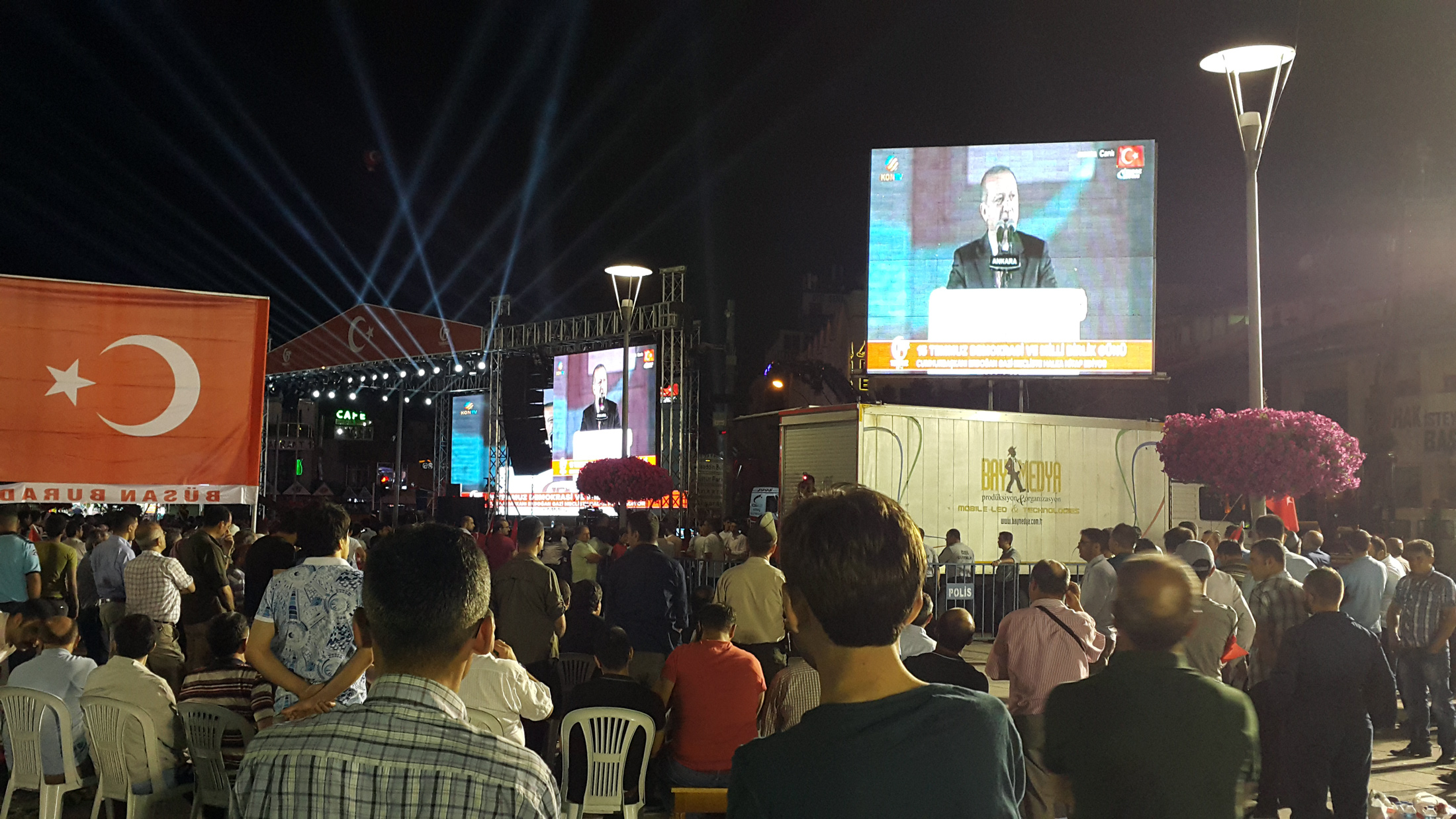 15 Temmuz'un Birinci Yılında Konya'da Yüzbinler Demokrasi Nöbetinde Buluştu