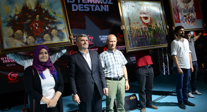 15 Temmuz'un Birinci Yılında Konya'da Yüzbinler Demokrasi Nöbetinde Buluştu