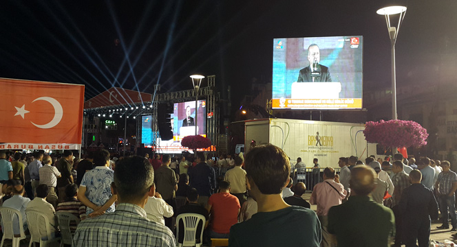 15 Temmuz'un Birinci Yılında Konya'da Yüzbinler Demokrasi Nöbetinde Buluştu