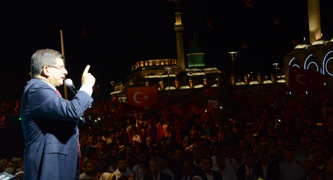 15 Temmuz'un Birinci Yılında Konya'da Yüzbinler Demokrasi Nöbetinde Buluştu