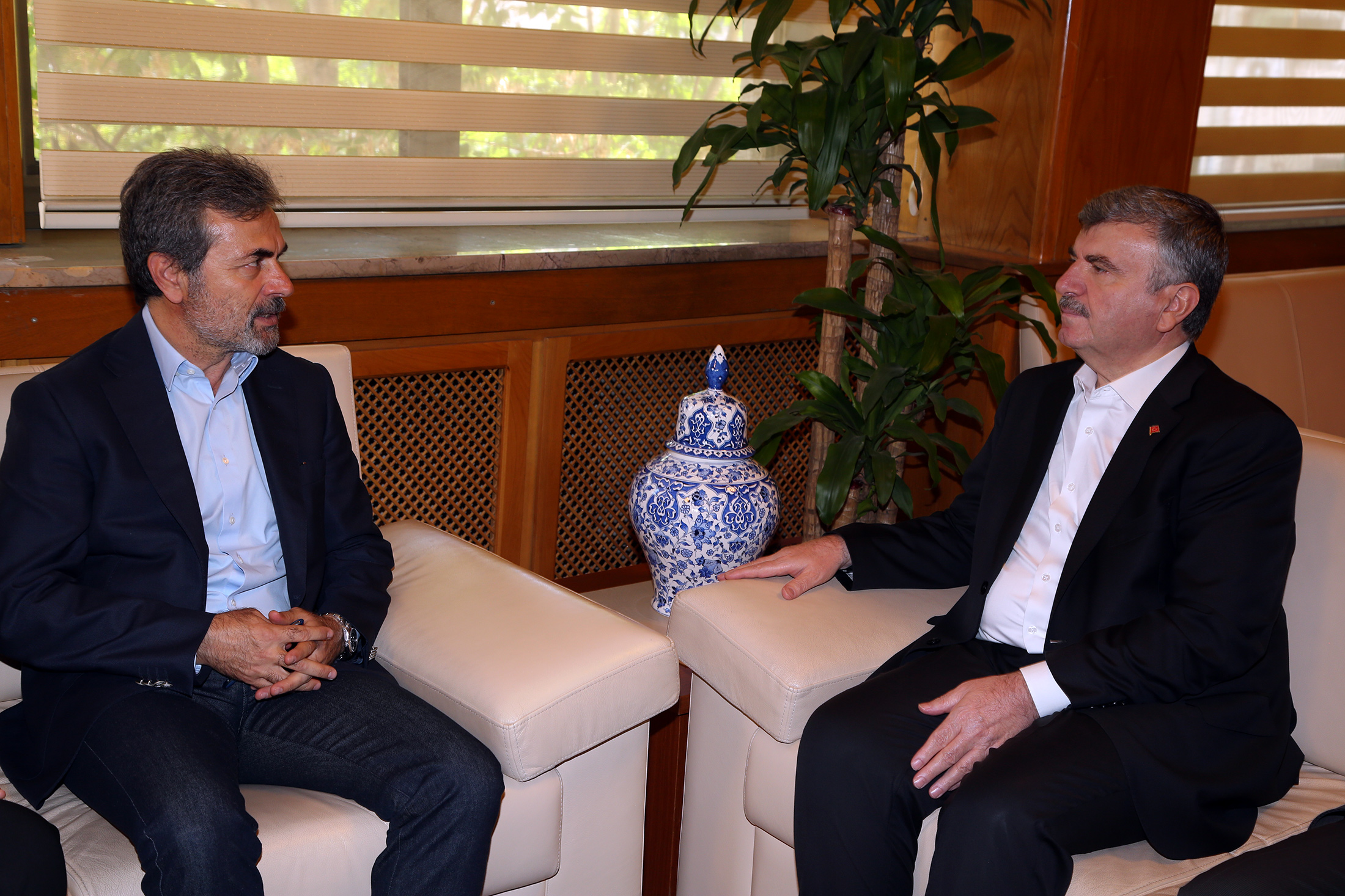 Aykut Kocaman'dan Başkan Akyürek'e Veda Ziyareti