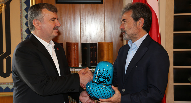 Aykut Kocaman'dan Başkan Akyürek'e Veda Ziyareti