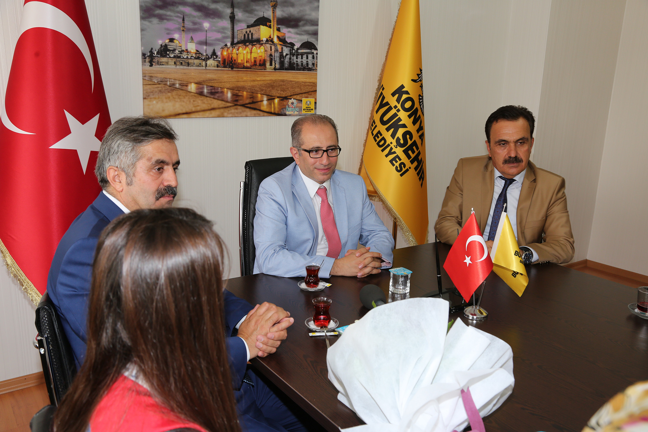 'Damla Projesi' Gençlerinden Büyükşehir'e Ziyaret