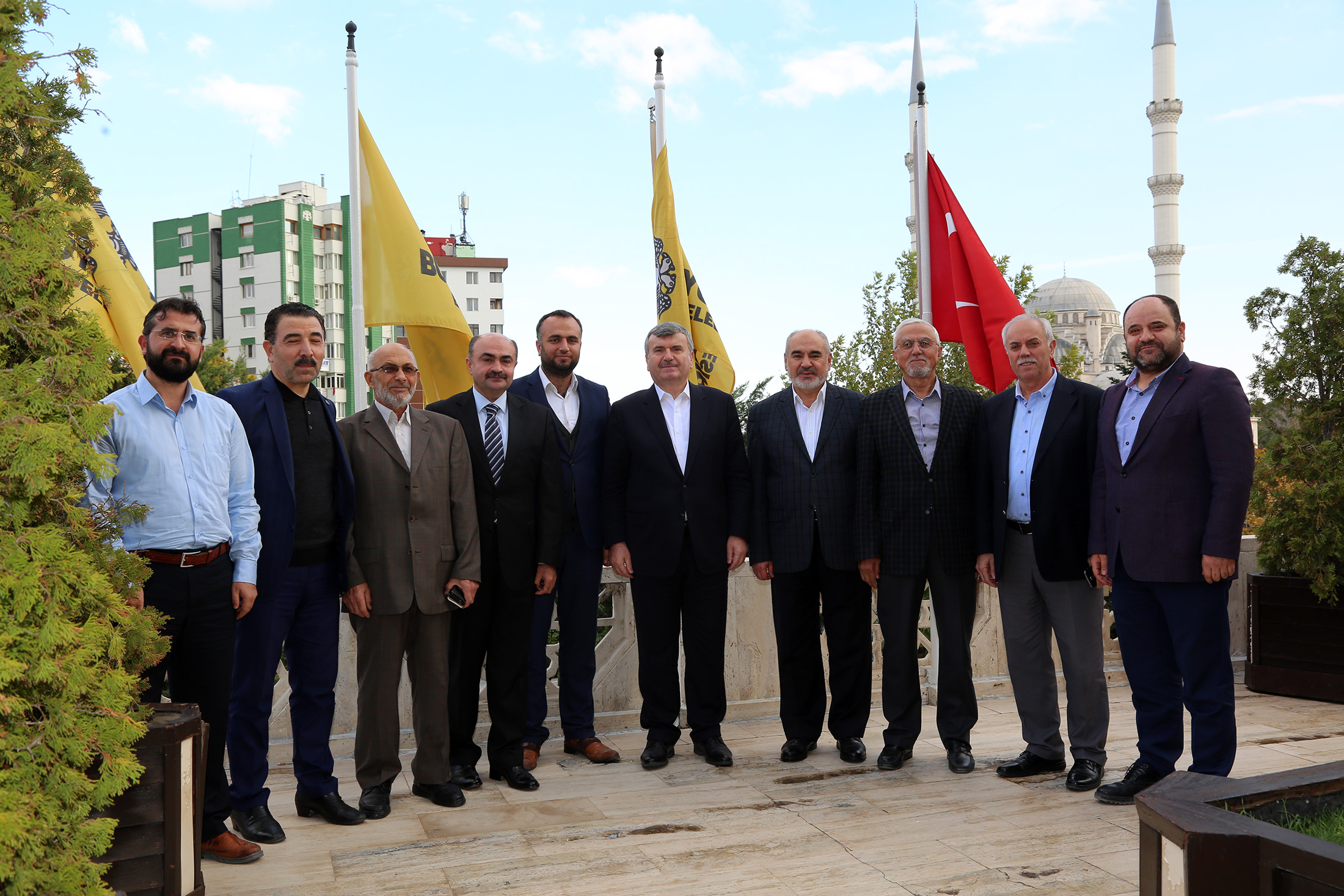 Konya Sivil Toplum Kuruluşları Platformu'ndan Başkan Akyürek'e Tebrik Ziyareti 