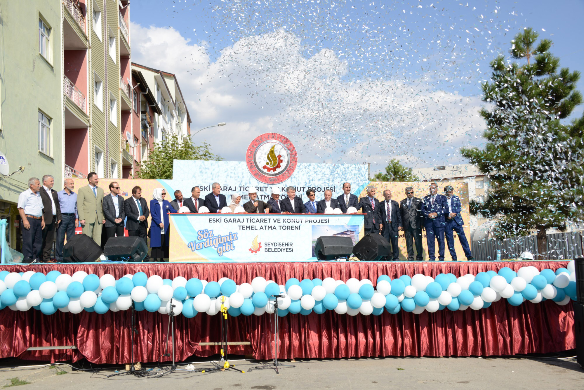 Seydişehir Eski Garaj Ticaret ve Konut Merkezi'nin Temeli Atıldı