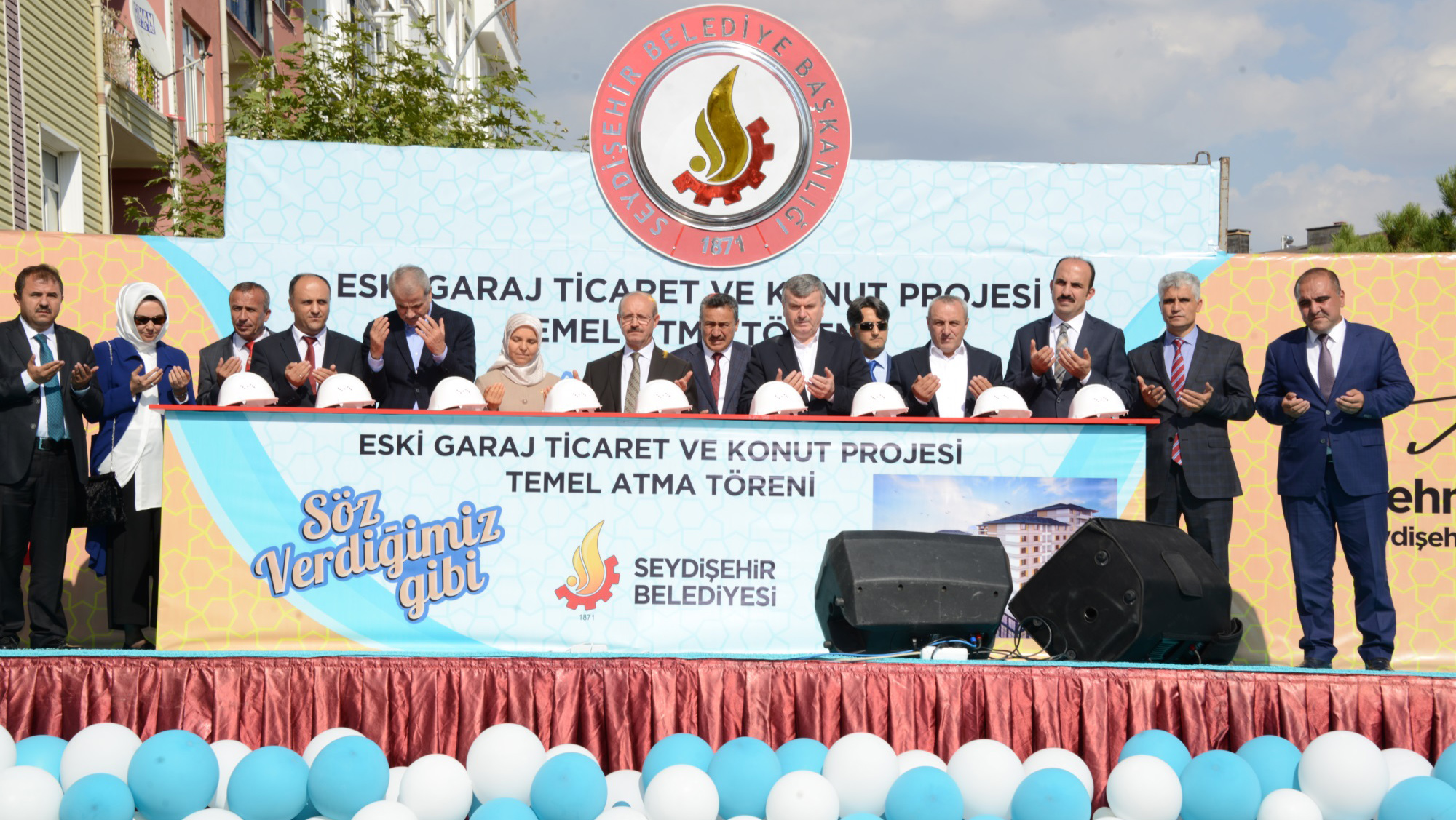 Seydişehir Eski Garaj Ticaret ve Konut Merkezi'nin Temeli Atıldı