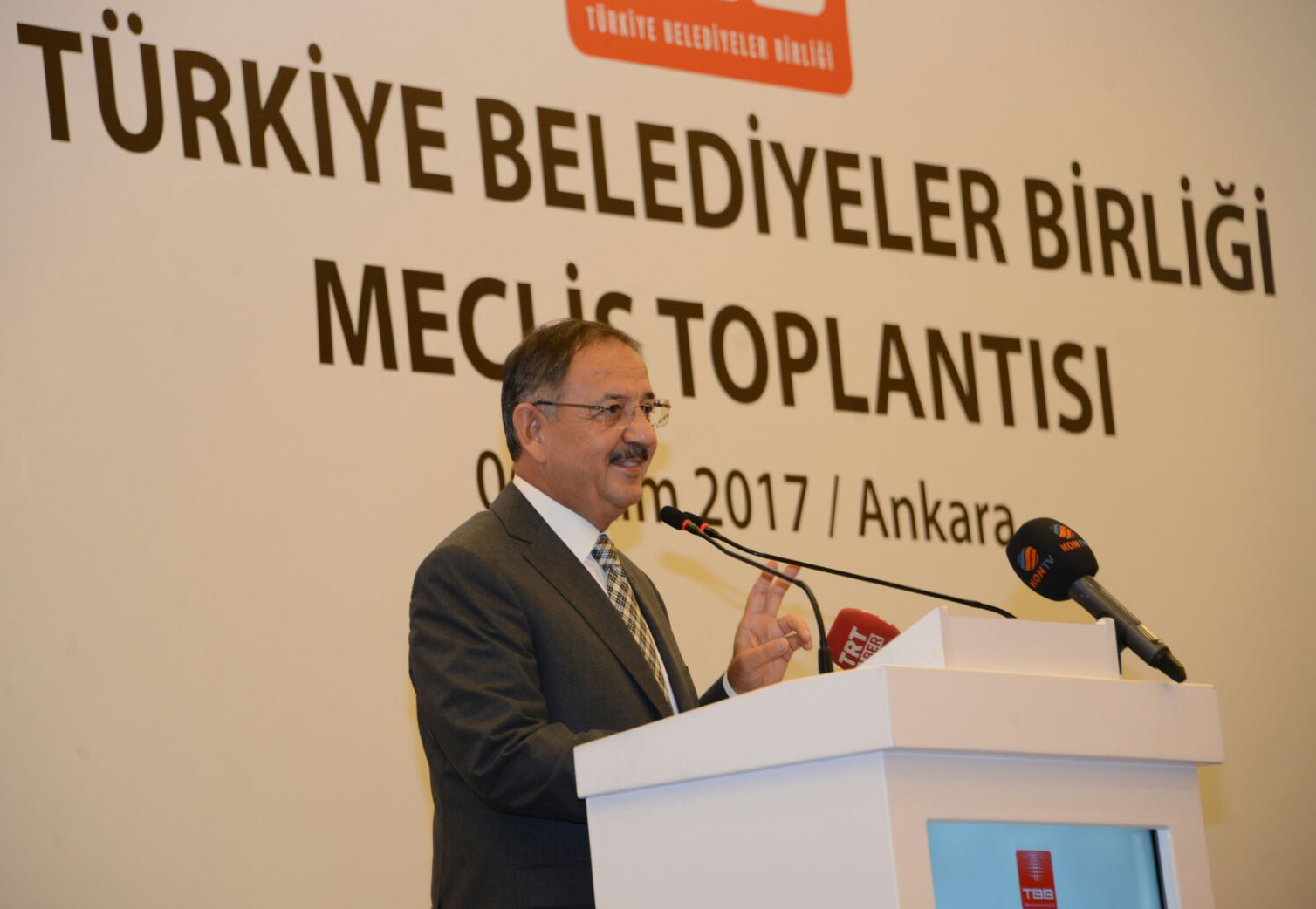 Başkan Akyürek Türkiye Belediyeler Birliği Başkanlığına Seçildi
