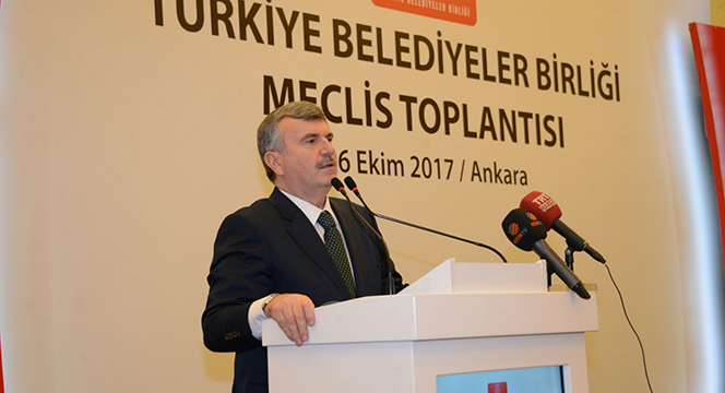 Başkan Akyürek Türkiye Belediyeler Birliği Başkanlığına Seçildi