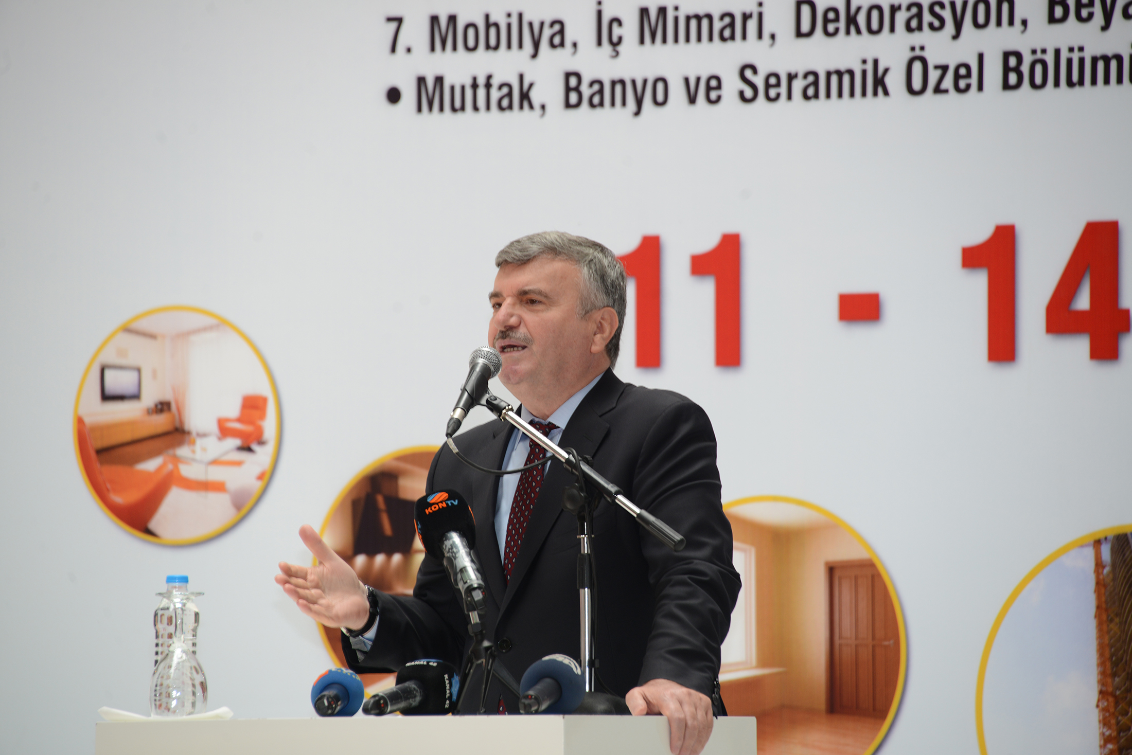 Konya'da 4 Fuarın Birden Açılışı Yapıldı