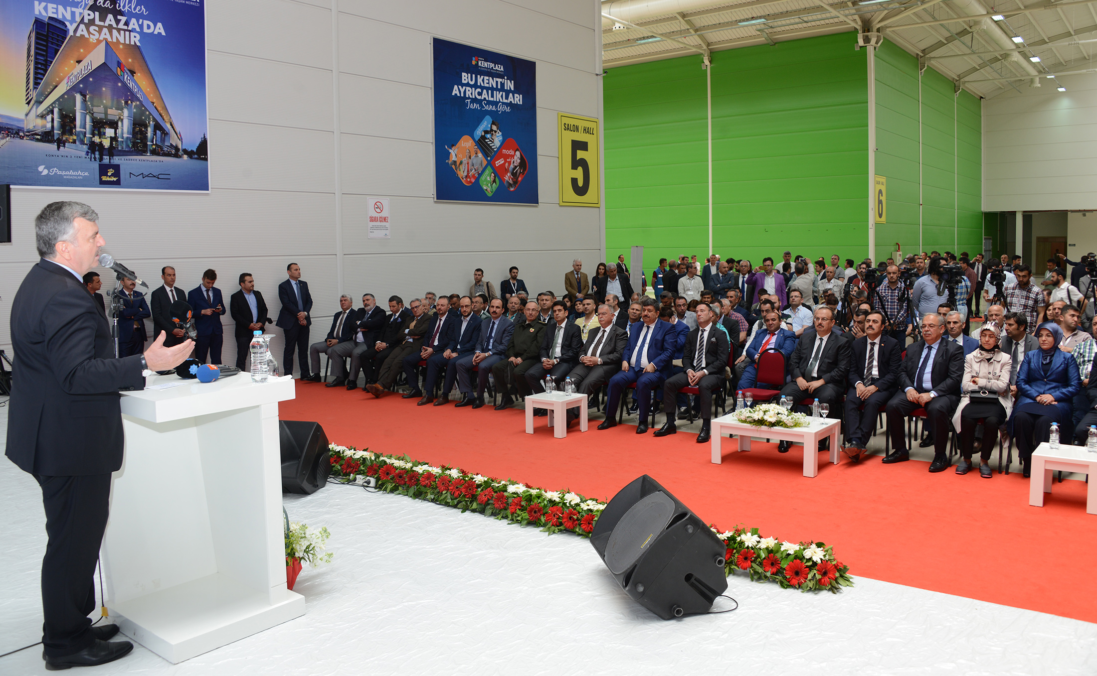 Konya'da 4 Fuarın Birden Açılışı Yapıldı