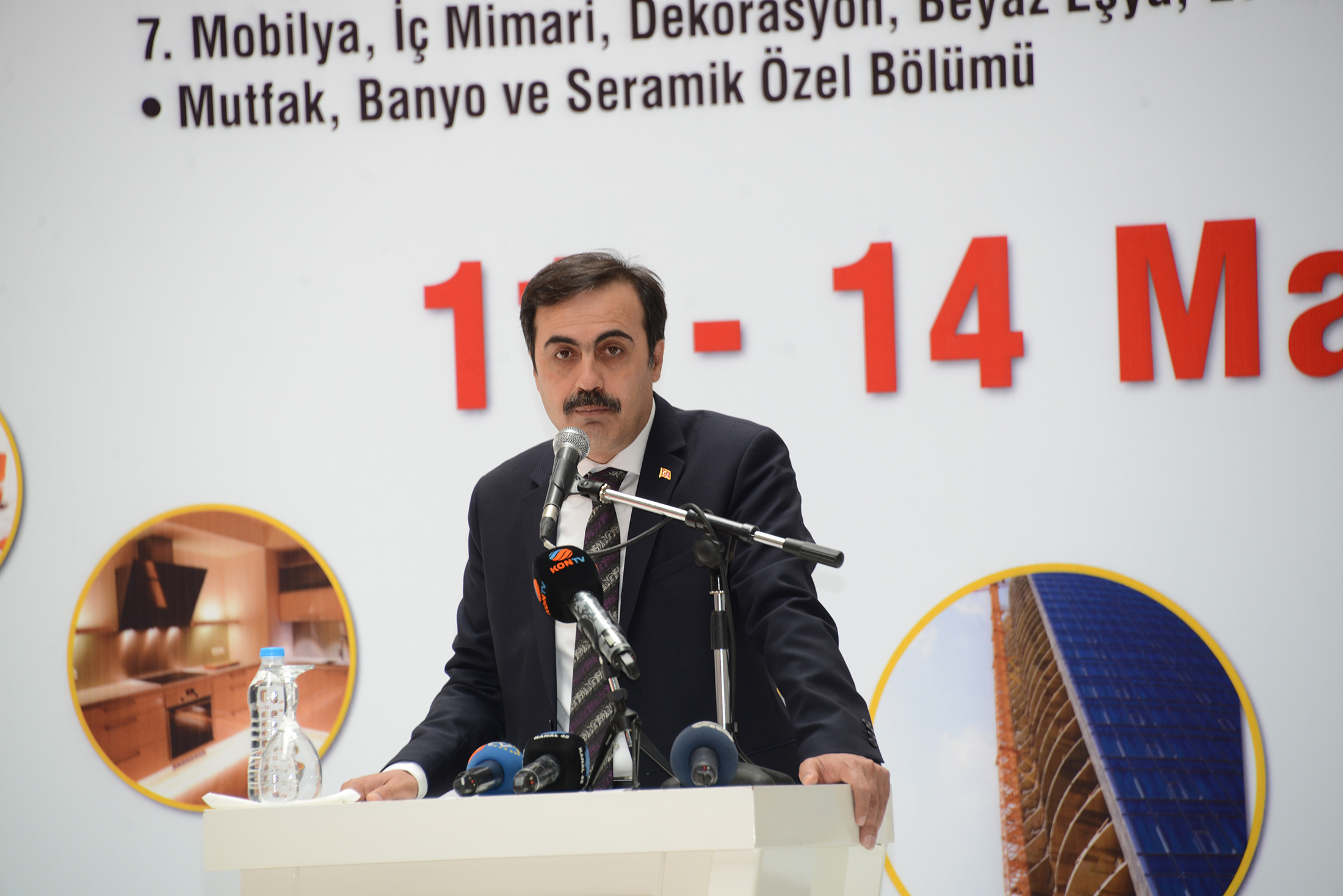 Konya'da 4 Fuarın Birden Açılışı Yapıldı