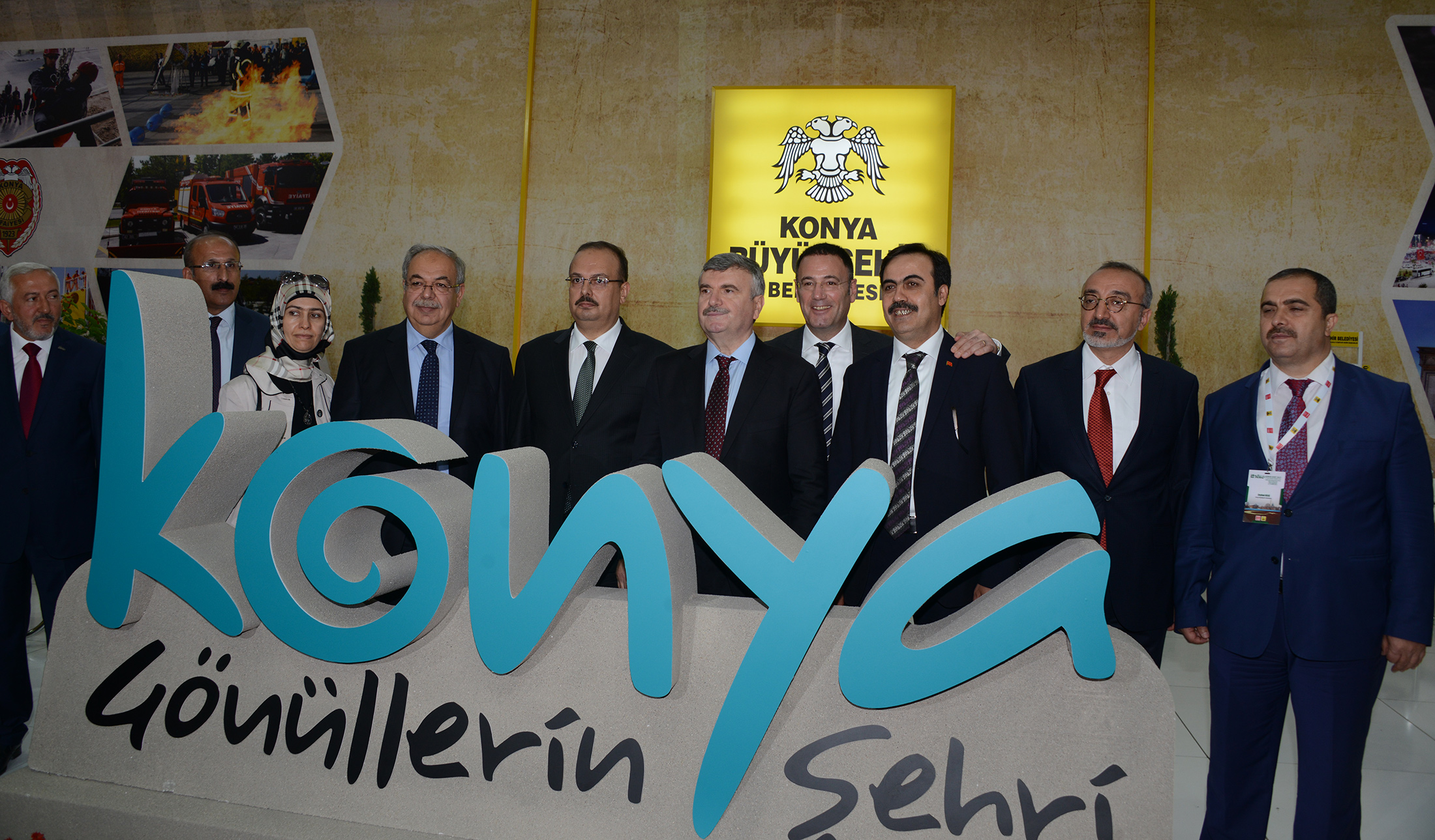 Konya'da 4 Fuarın Birden Açılışı Yapıldı