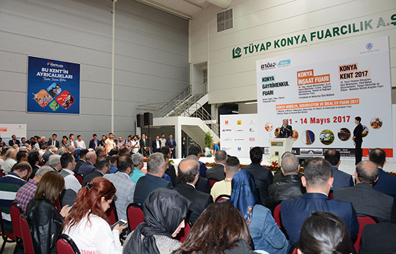 Konya'da 4 Fuarın Birden Açılışı Yapıldı
