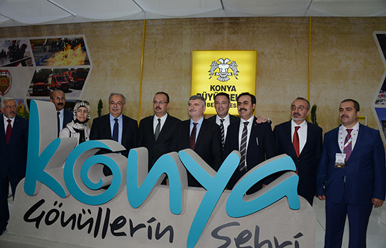 Konya'da 4 Fuarın Birden Açılışı Yapıldı
