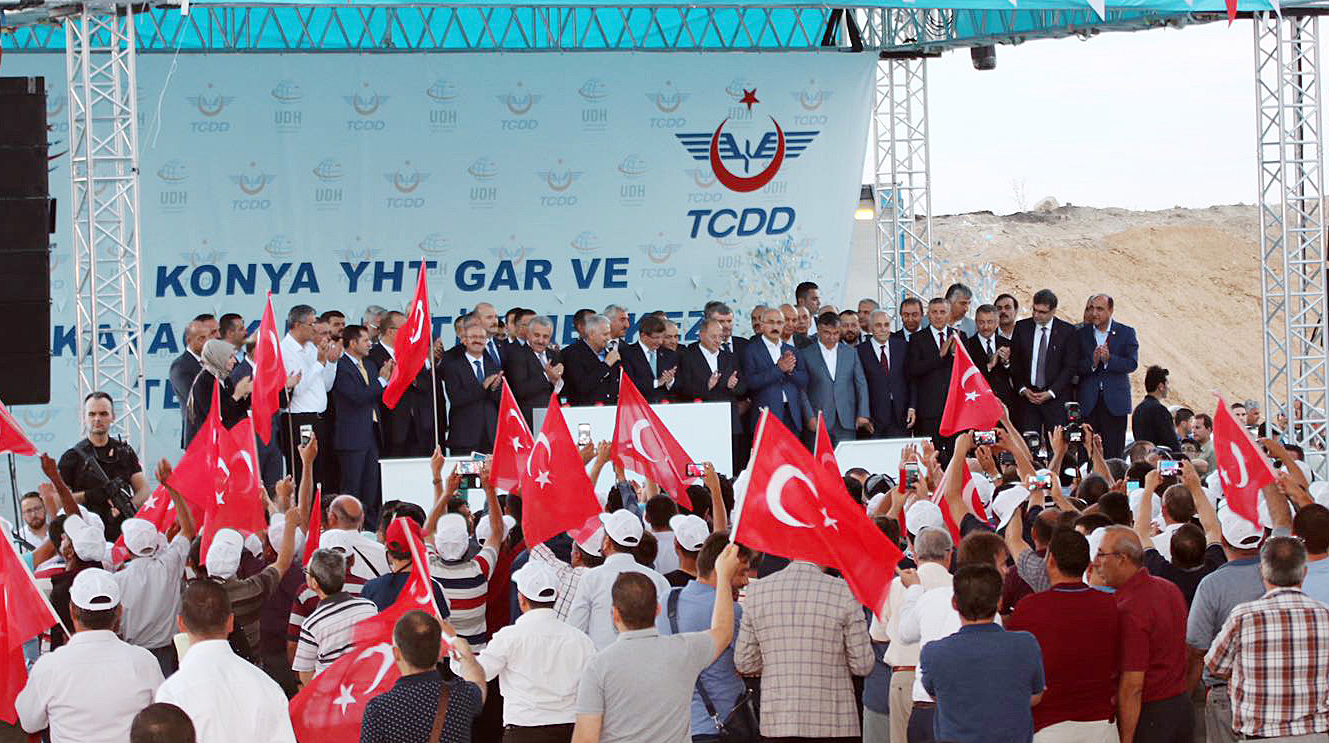 Konya YHT Garı ile Kayacık Lojistik Merkezi nin Temeli Atıldı
