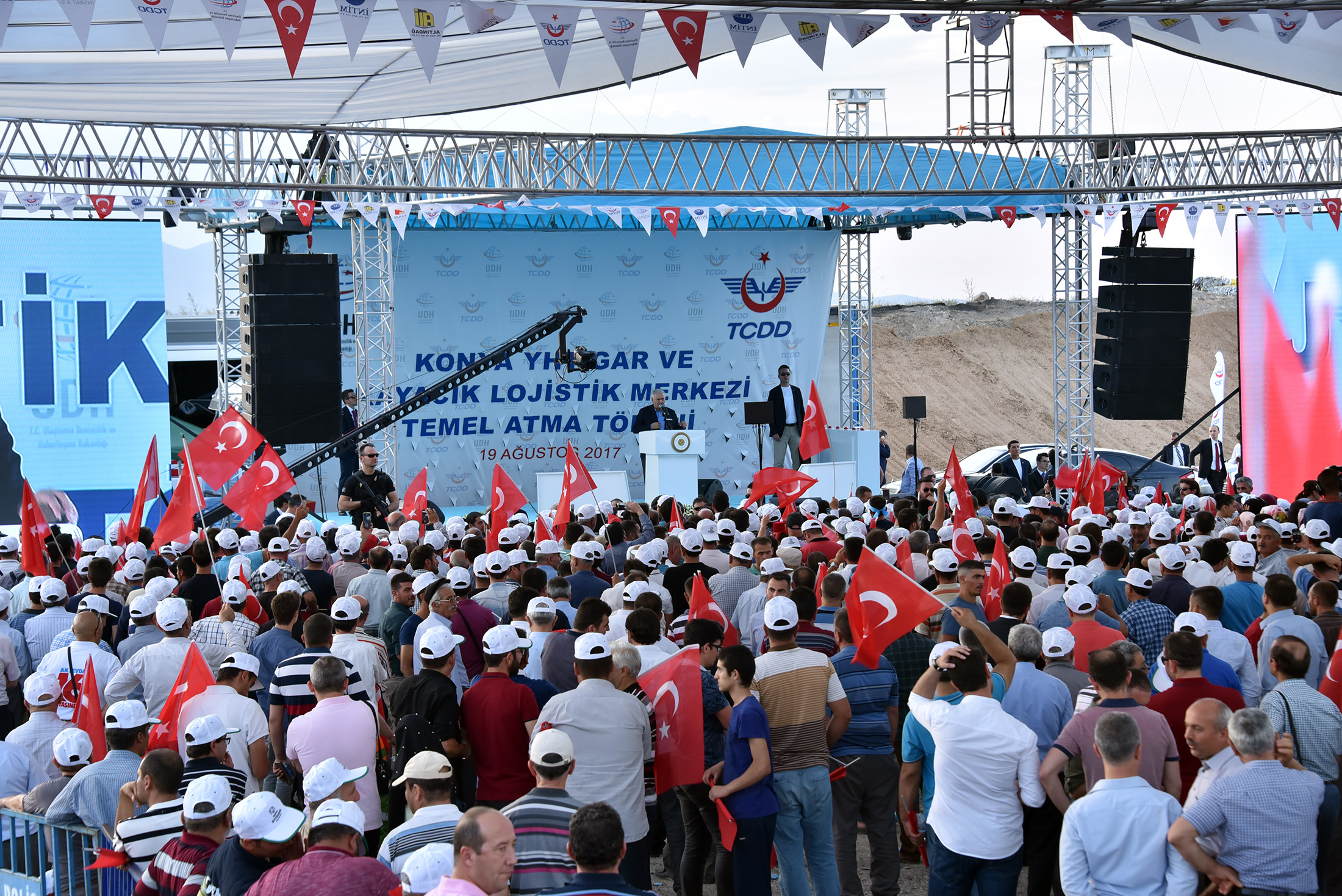 Konya YHT Garı ile Kayacık Lojistik Merkezi nin Temeli Atıldı