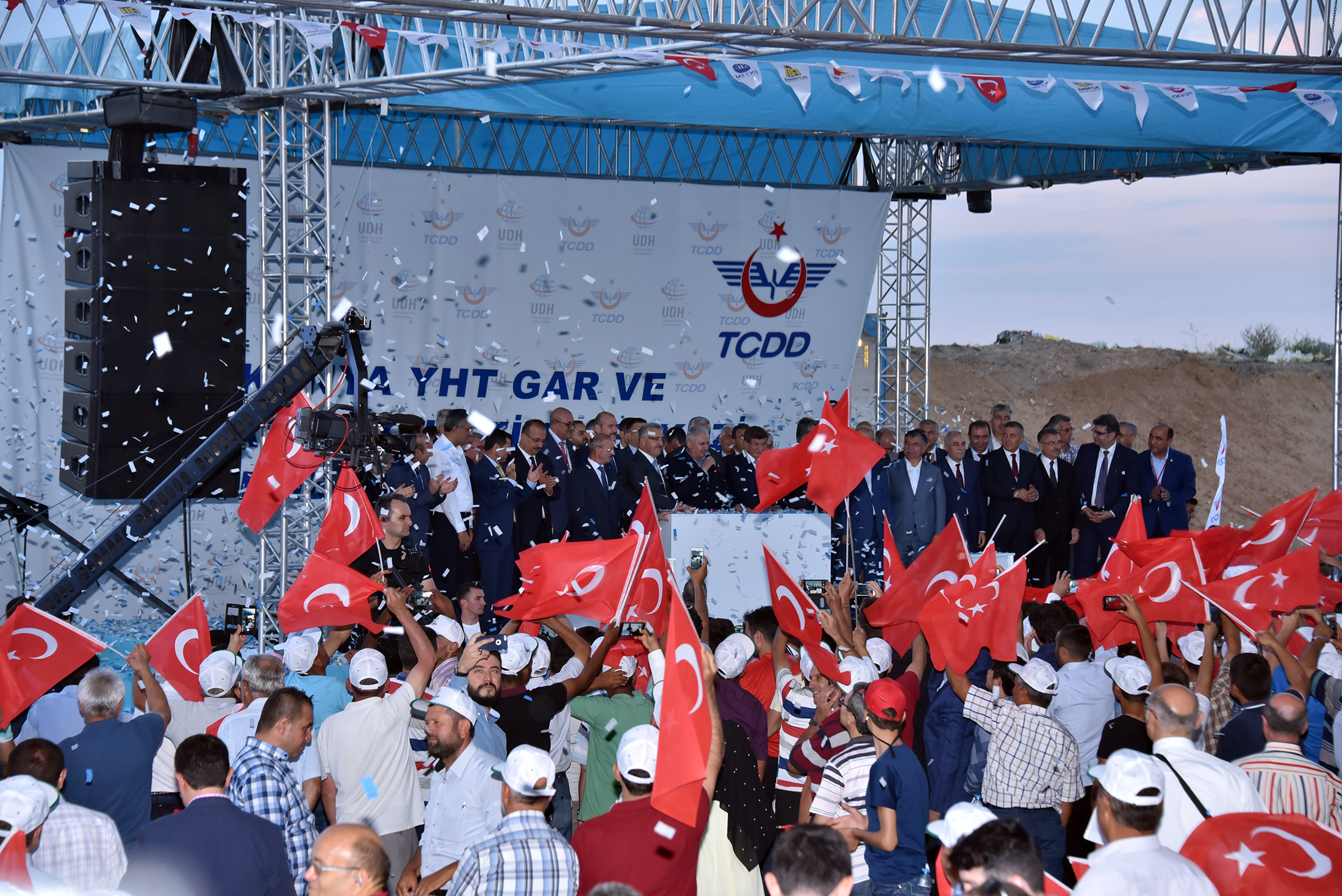 Konya YHT Garı ile Kayacık Lojistik Merkezi nin Temeli Atıldı