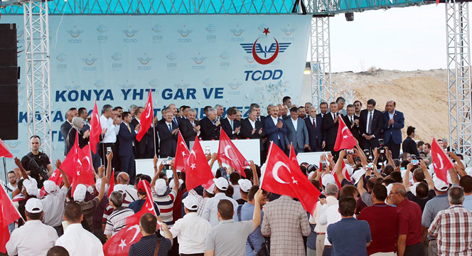 Konya YHT Garı ile Kayacık Lojistik Merkezi nin Temeli Atıldı