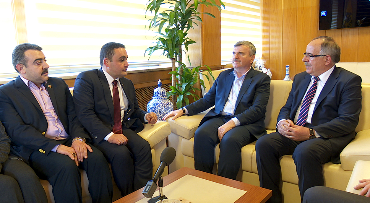 MHP Heyeti Başkan Akyürek'i Ziyaret Etti