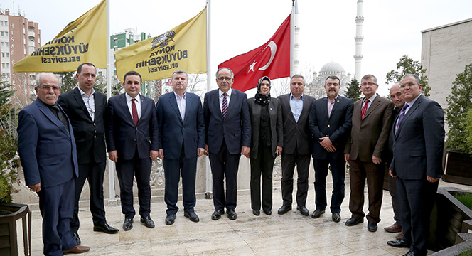 MHP Heyeti Başkan Akyürek'i Ziyaret Etti