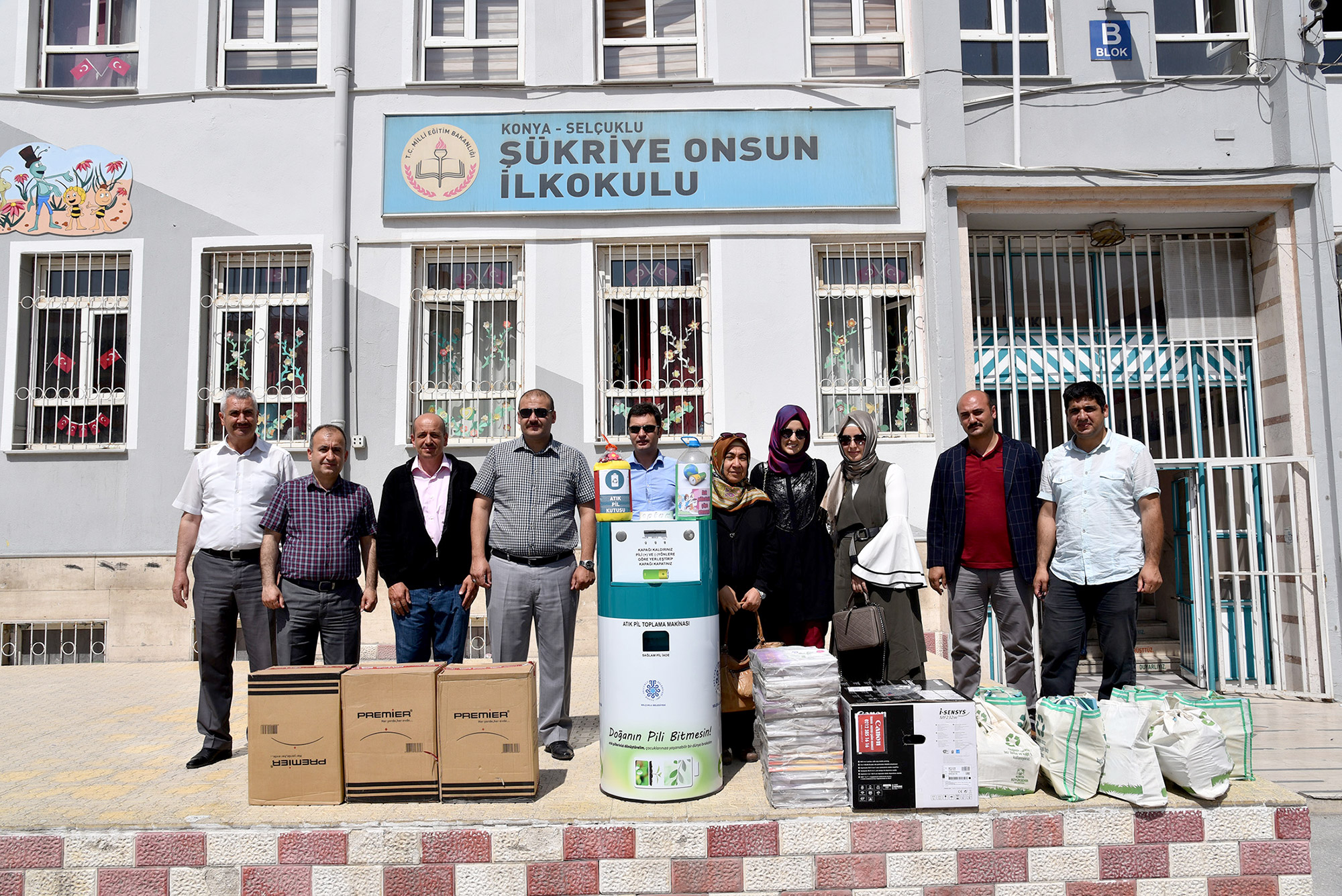 Kampanya İle Okullarda 11 Ton Atık Pil Toplandı