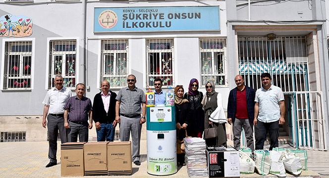 Kampanya İle Okullarda 11 Ton Atık Pil Toplandı