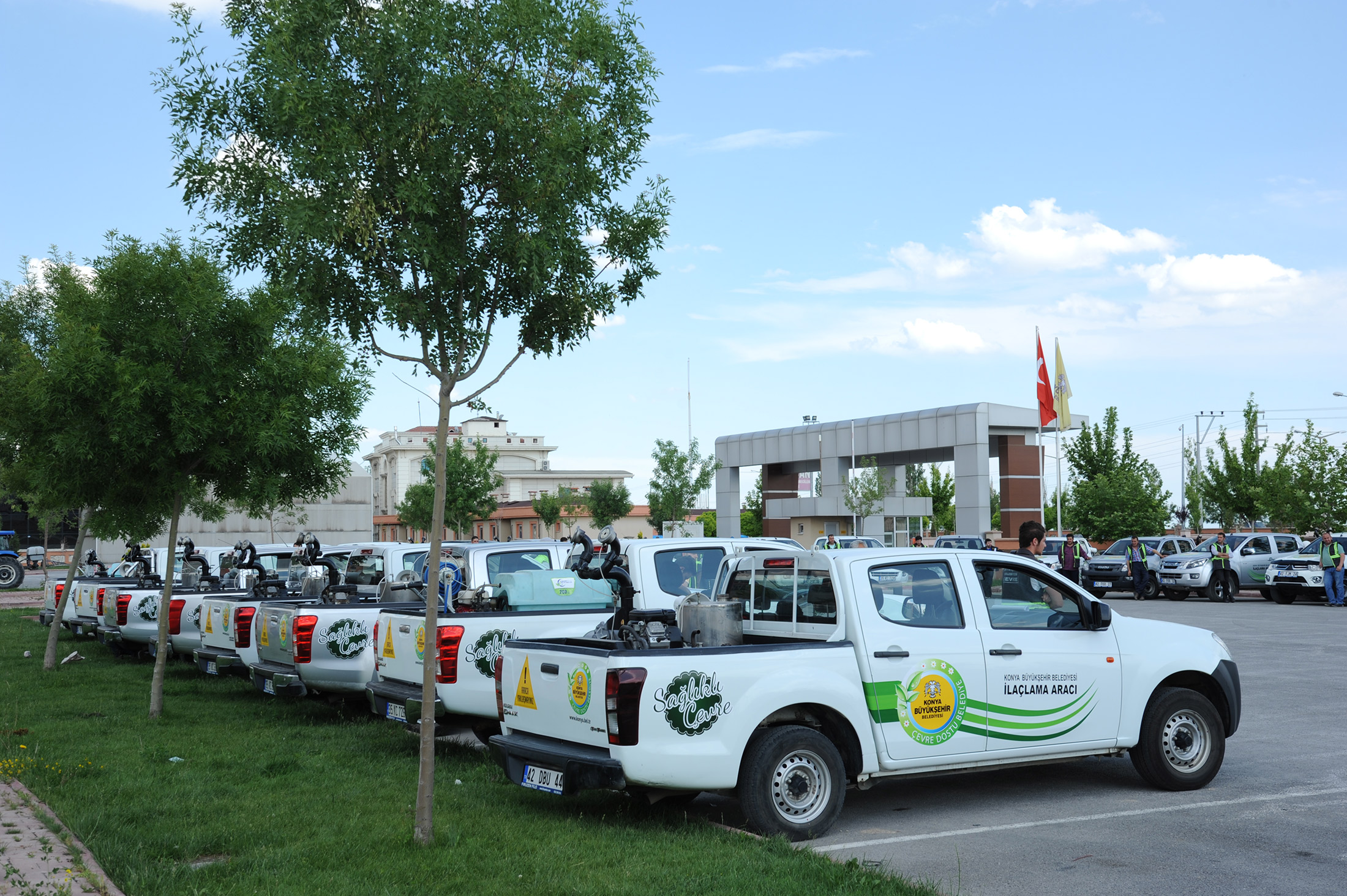 Konya'nın Tamamında Haşere İle Mücadele Çalışması Yapılıyor