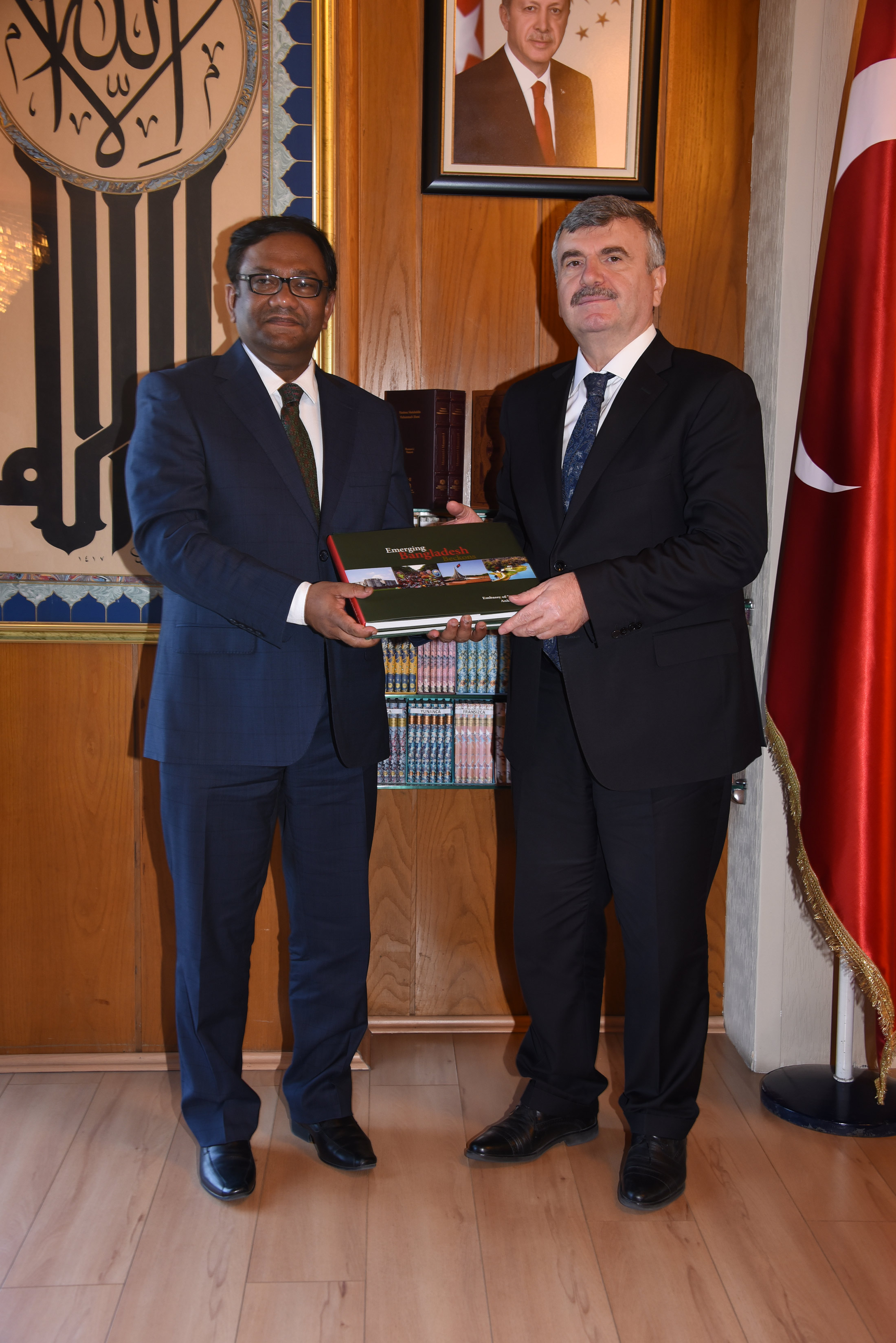                          Bangladeş Büyükelçisi'nden Başkan Akyürek'e Ziyaret