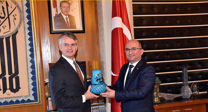 Kanada Büyükelçisi'nden Büyükşehir'e Ziyaret